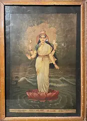 Ravi Varma Lithograph - Master