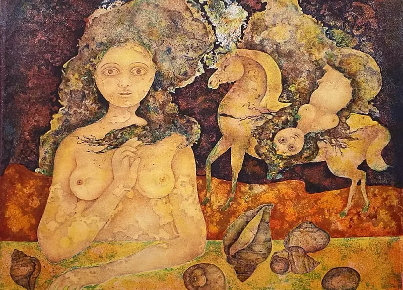 Sakti Burman | Untitled - Master