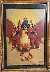 Ravi Varma Lithograph - Master