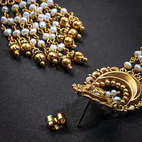 Pearl Silver Cascade Earrings - Master