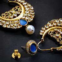 Azure Pearl Earrings - Master