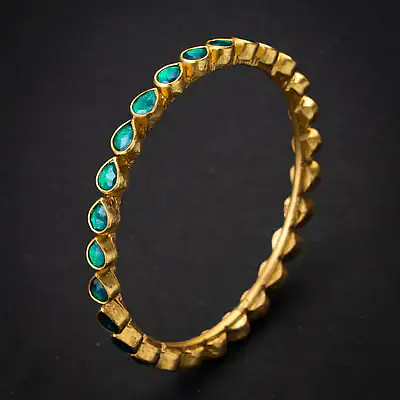 Traditional South Indian Green Bangle - Master