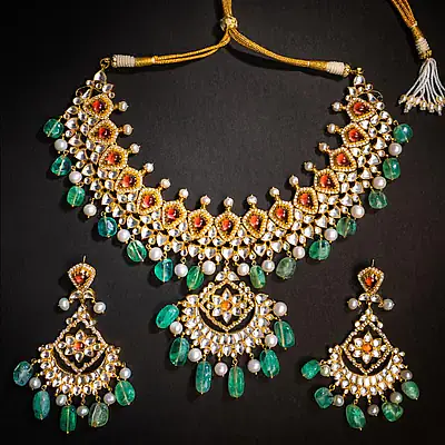 Aatreya Pearl Necklace Set - Master