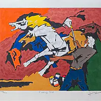 M F Hussain | Finishing Point - Master