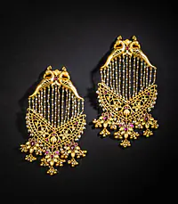 Pearl Mayura Earrings - Master