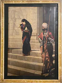 Ravi Varma Lithograph - Master