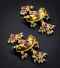 Ethnic Teardrop Earrings - Master