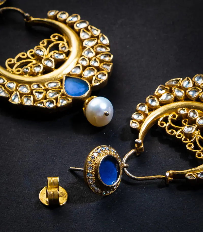 Azure Pearl Earrings - Master