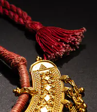 Aadhira Silver Gold Necklace - Master