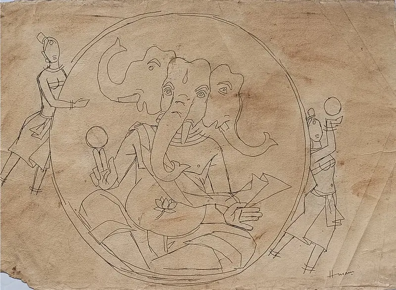 M F Hussain | Ganesha - Master