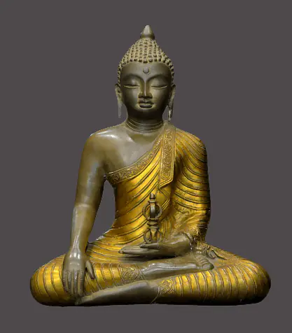 Gold Burnished Buddha - Master