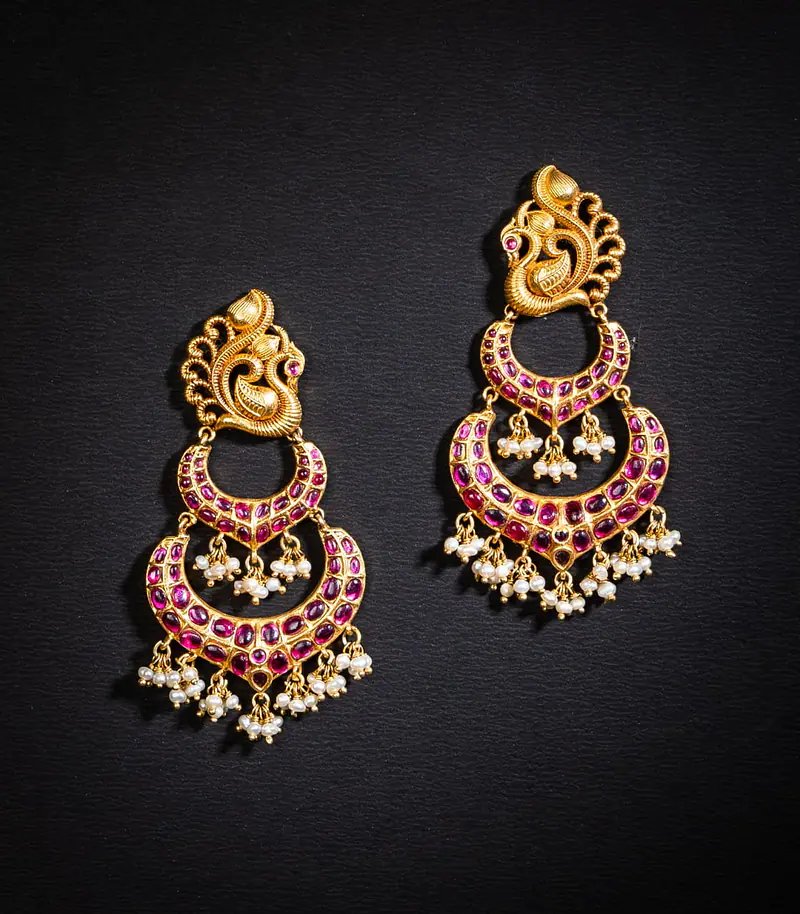 Hamsa Pearl Earrings - Master