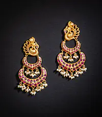 Hamsa Pearl Earrings - Master