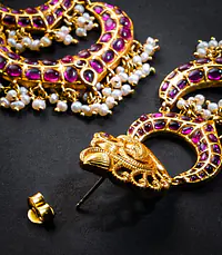 Hamsa Pearl Earrings - Master