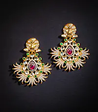 Lotus Silver Gold Earrings - Master